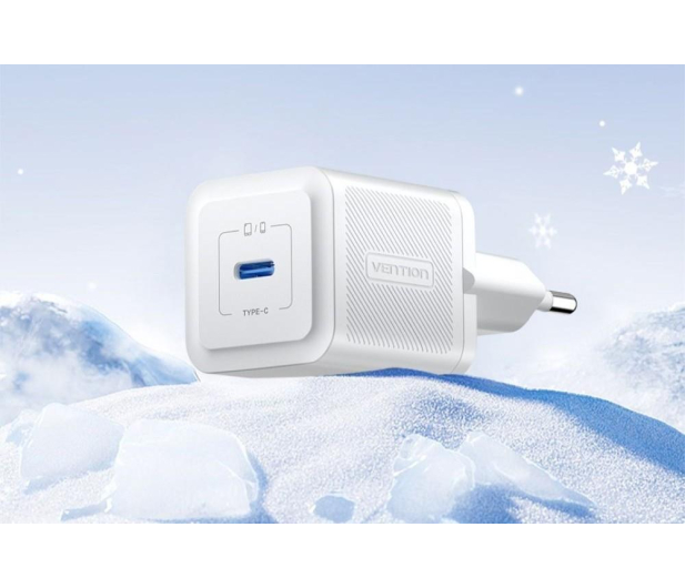 Vention Ładowarka USB-C 20W GaN biała - 1543398 - zdjęcie 2